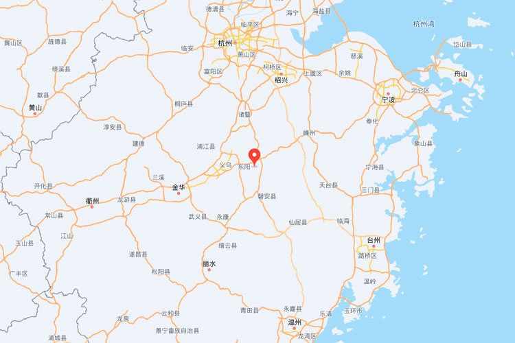 工厂位置地图